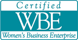 Certified WBE Women's Business Enterprise Logo